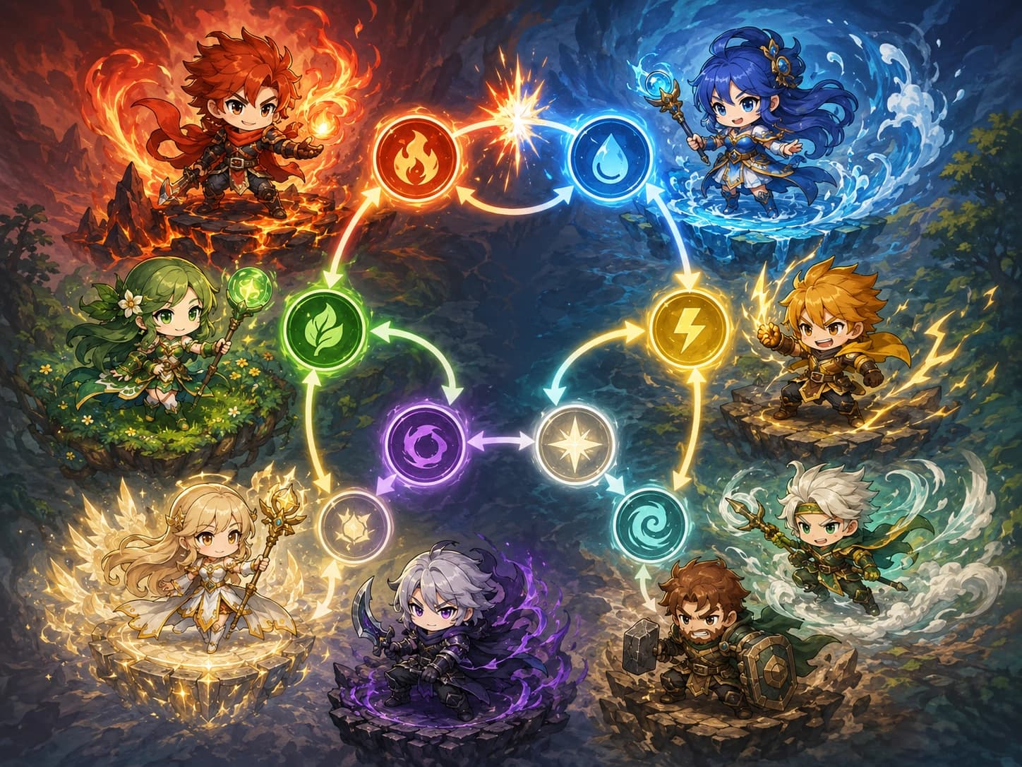 8-Element Matchup Strategy