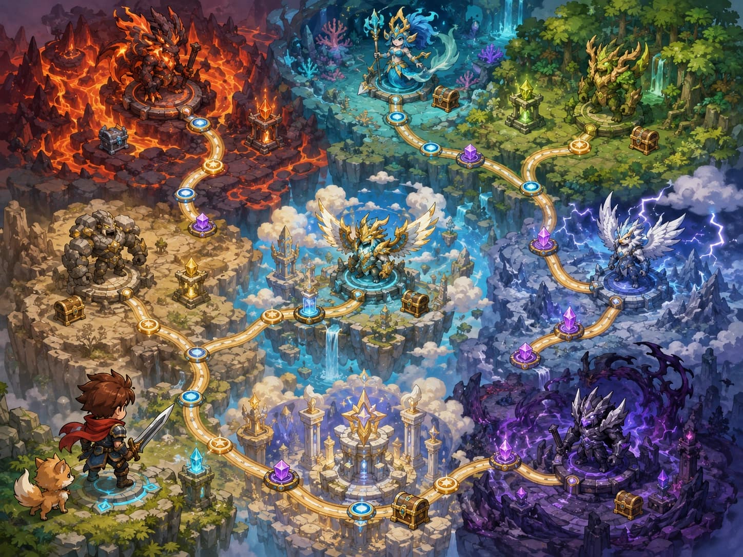 Permanent Journey & 8-Realm Mastery