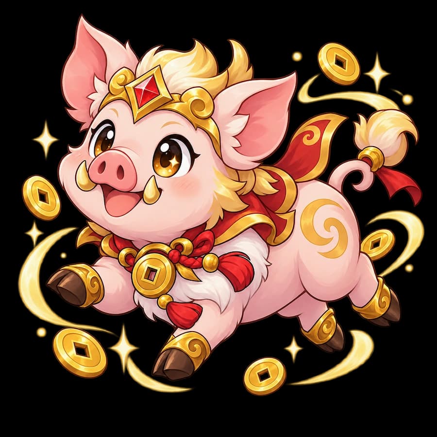 Gold Piglet