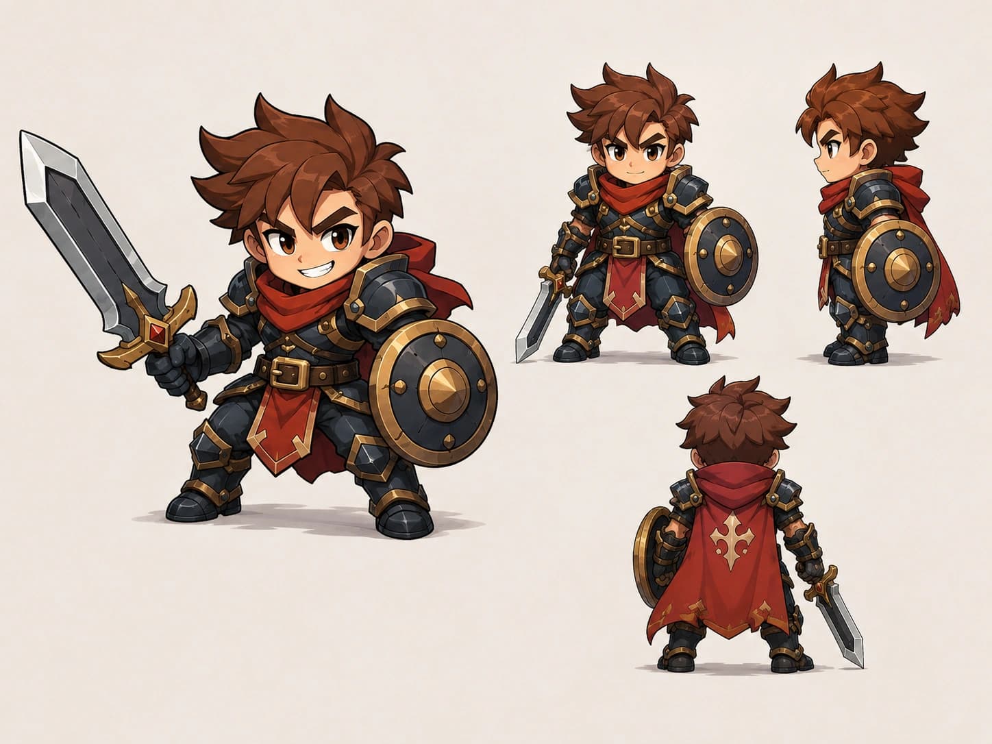 Kael turnaround sheet