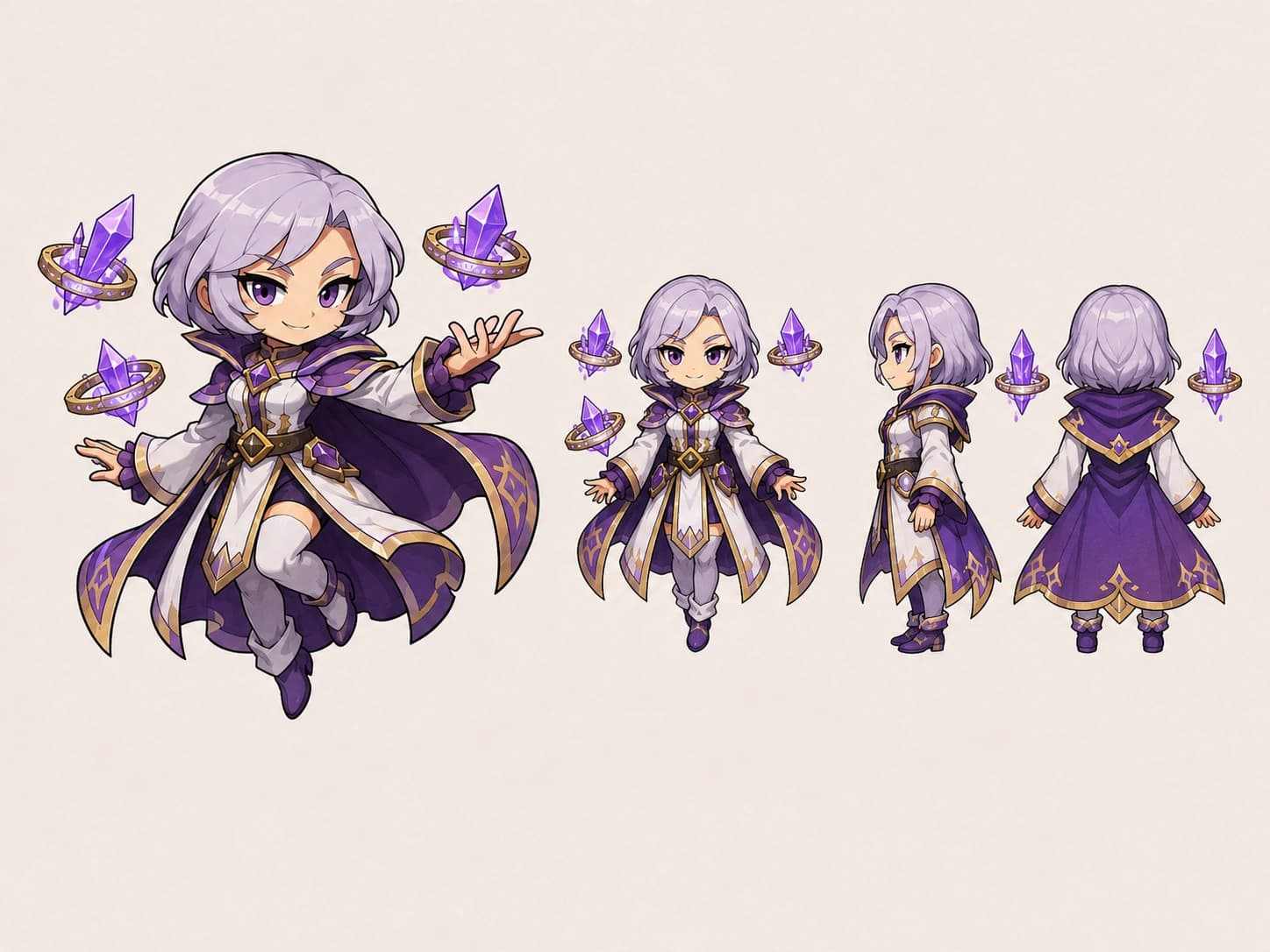 Lyra turnaround sheet